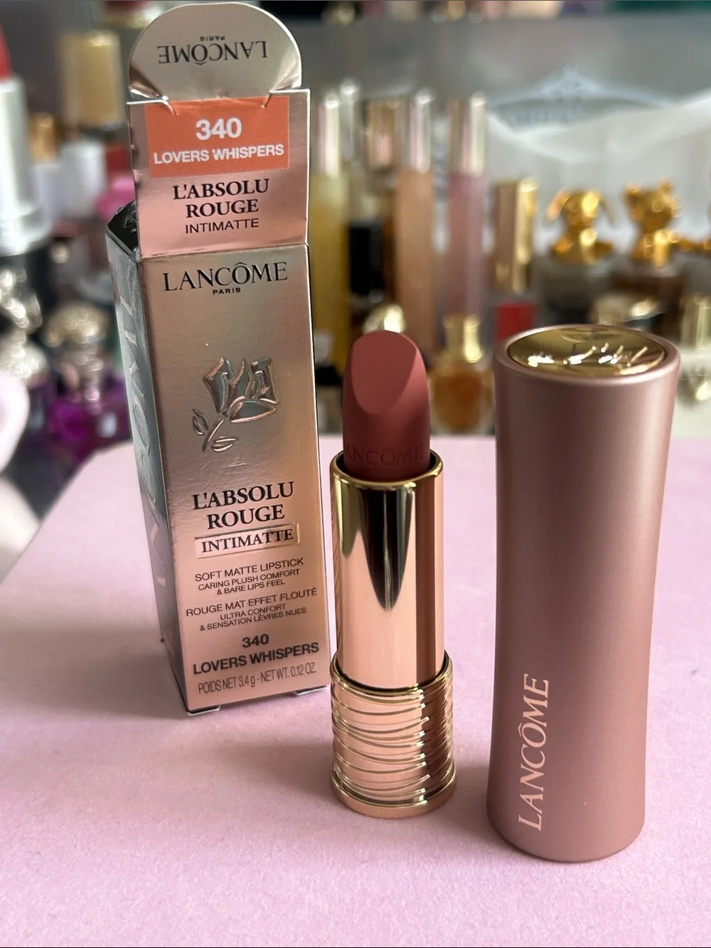Lancôme L'Absolu Rouge Intimatte Lipstick -                340 Lovers Whispers